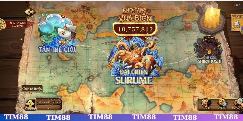 Chơi game săn mồi tại sảnh SW