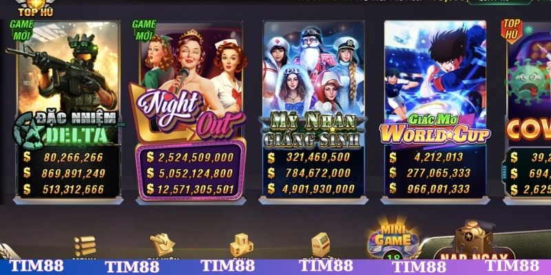 Thông tin về cổng game TIM88