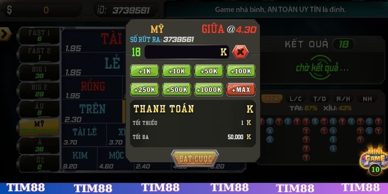 Ưu điểm khi chơi lô đánh đề tại TIM88